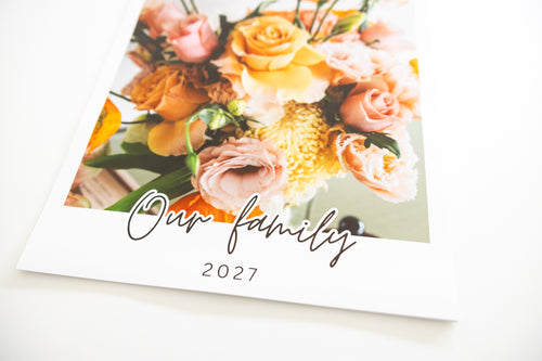 Custom 2027 Photo Calendars